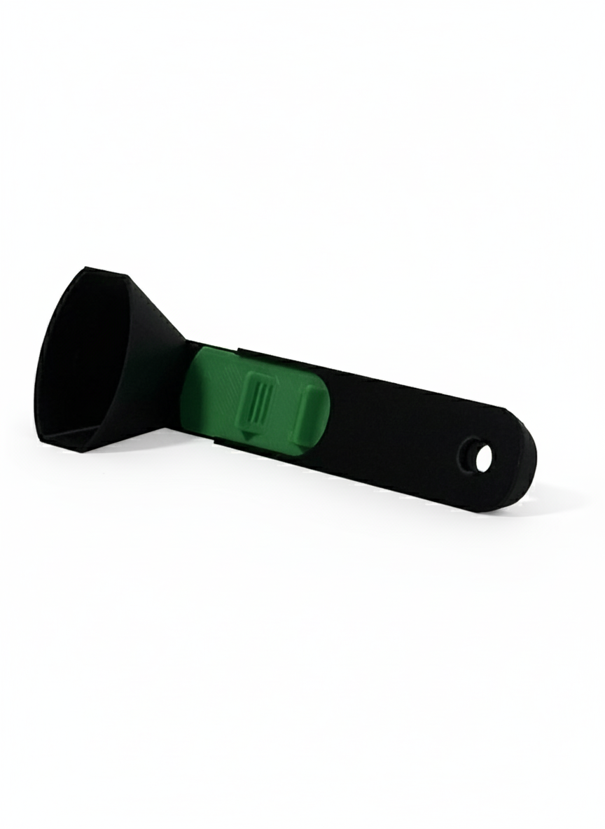 Retractable Scoop Funnel – Mess-Free Teaspoon for Supplements